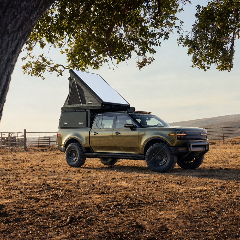 Wedge Pop-Up Truck Camper – Affordable & Custom Fit